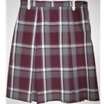 Skirts-Knife Pleat-Plaid 91