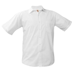 Dress Shirt-Broadcloth-White