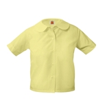 Blouses-Yellow-Embroidered