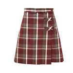 Plaid Skort