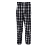 Flannel plaid pajama pant - Navy