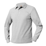 Gray Polos - Embroidered, for Grades 1-3